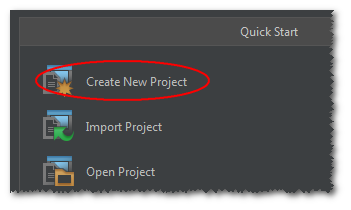 new project